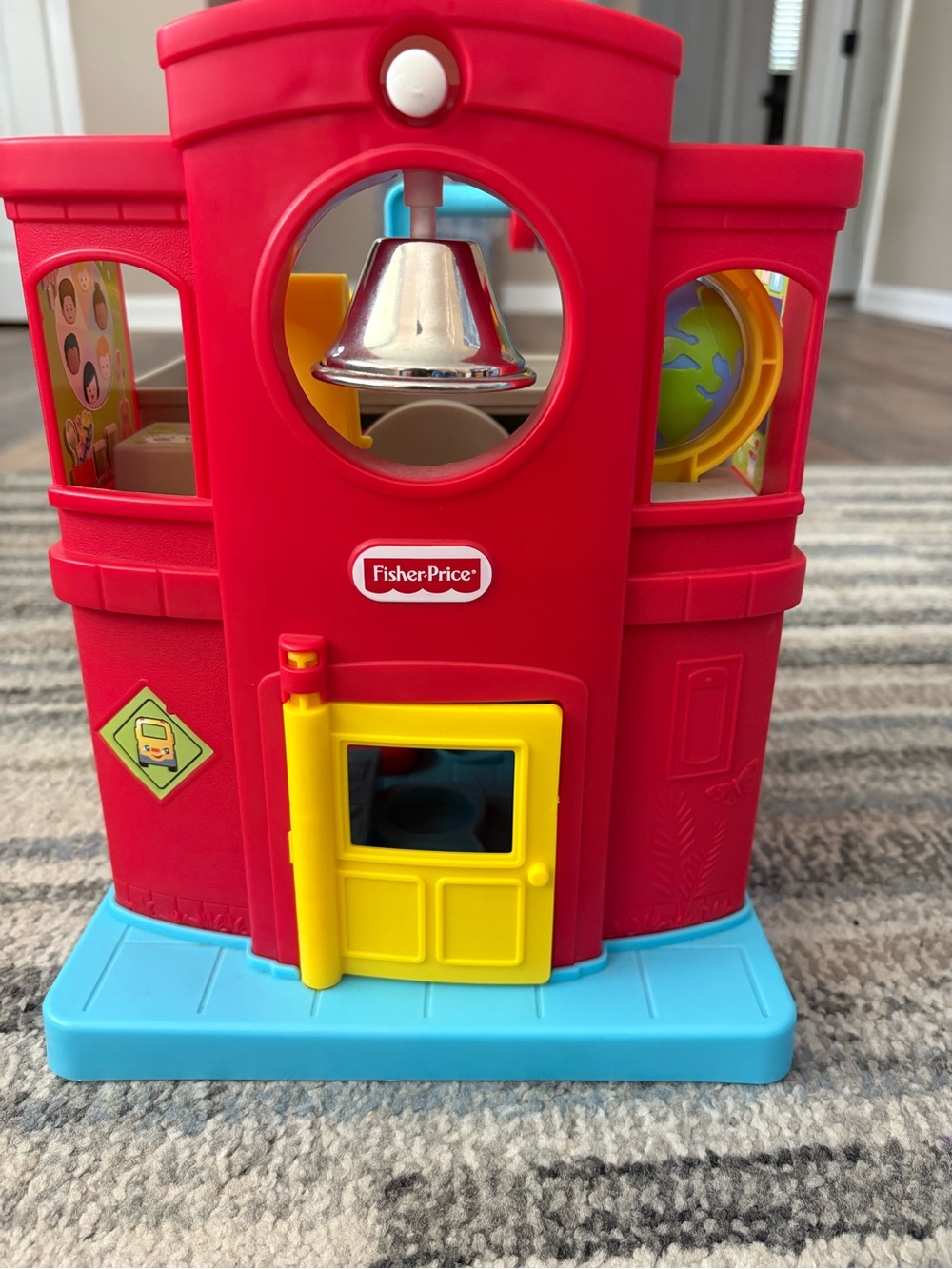 Vintage fisher- price school house playset